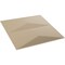 Ekena Millwork 11 7/8in. W x 11 7/8in. H Aberdeen EnduraWall Decorative 3D Wall Panel Covers 0.98 Sq. Ft. WP12X12ABGBE - alternate 5